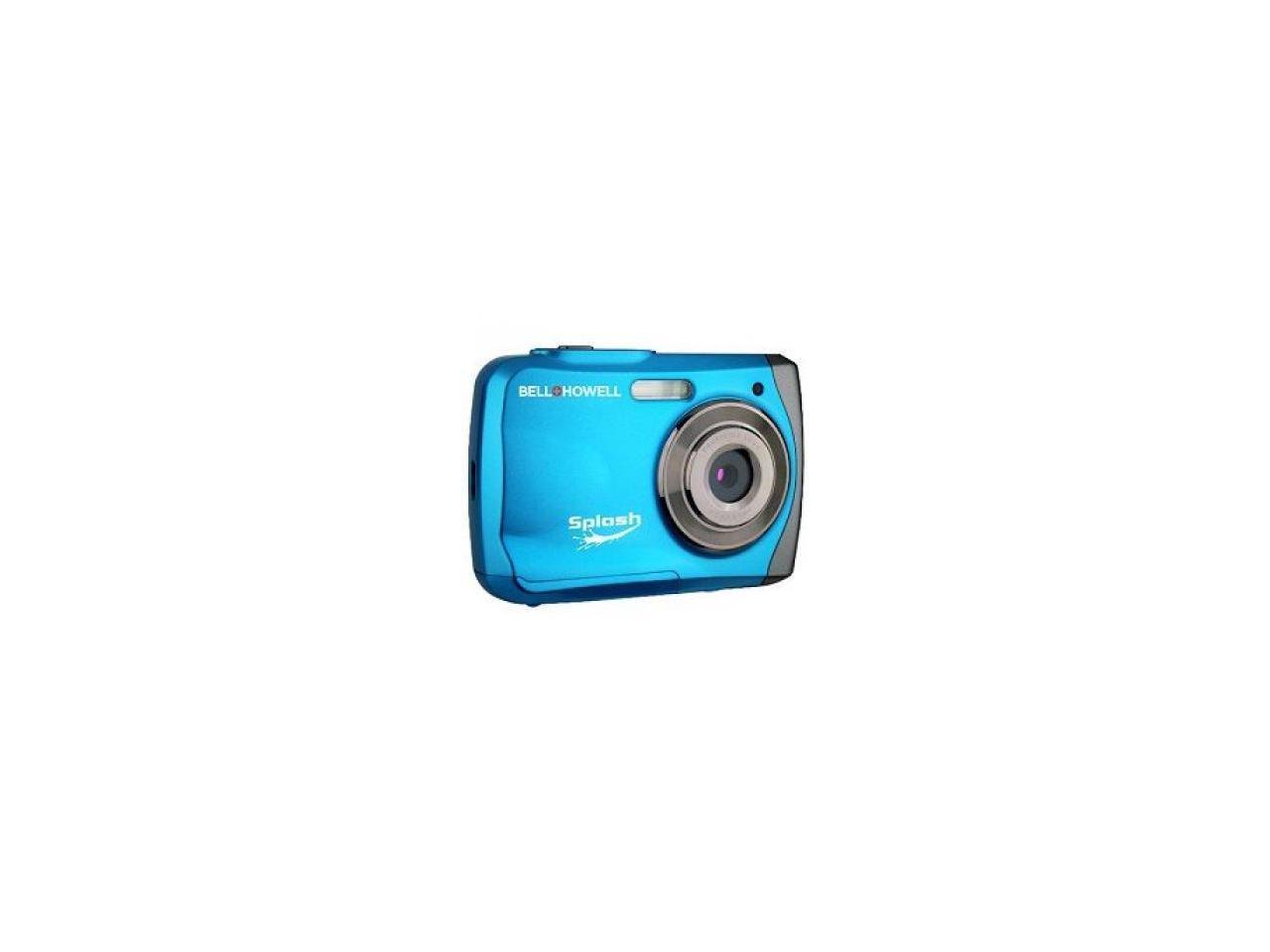 Bell+Howell Splash WP7 12 MP Waterproof Digital Camera Blue